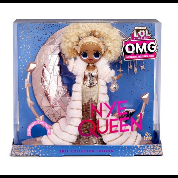 LOL Surprise OMG 2021 HTF DISCONTINUED Collector Edition NYE Queen Fashion Doll - Picture 6 of 11